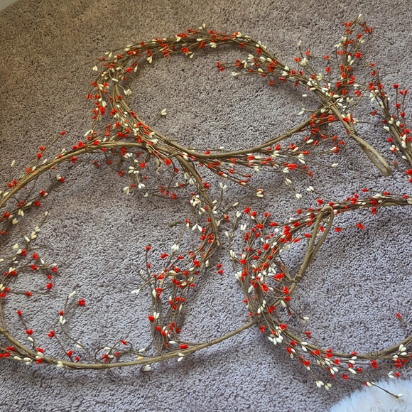 NWT set of 3 pieces (each 5') Orange & Cream  HOBBY LOBBY - Picture 1 of 2